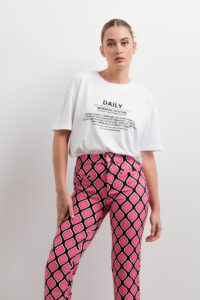 Printed flare pants