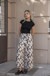 Printed pants