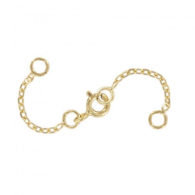 Gold-plated safety chains